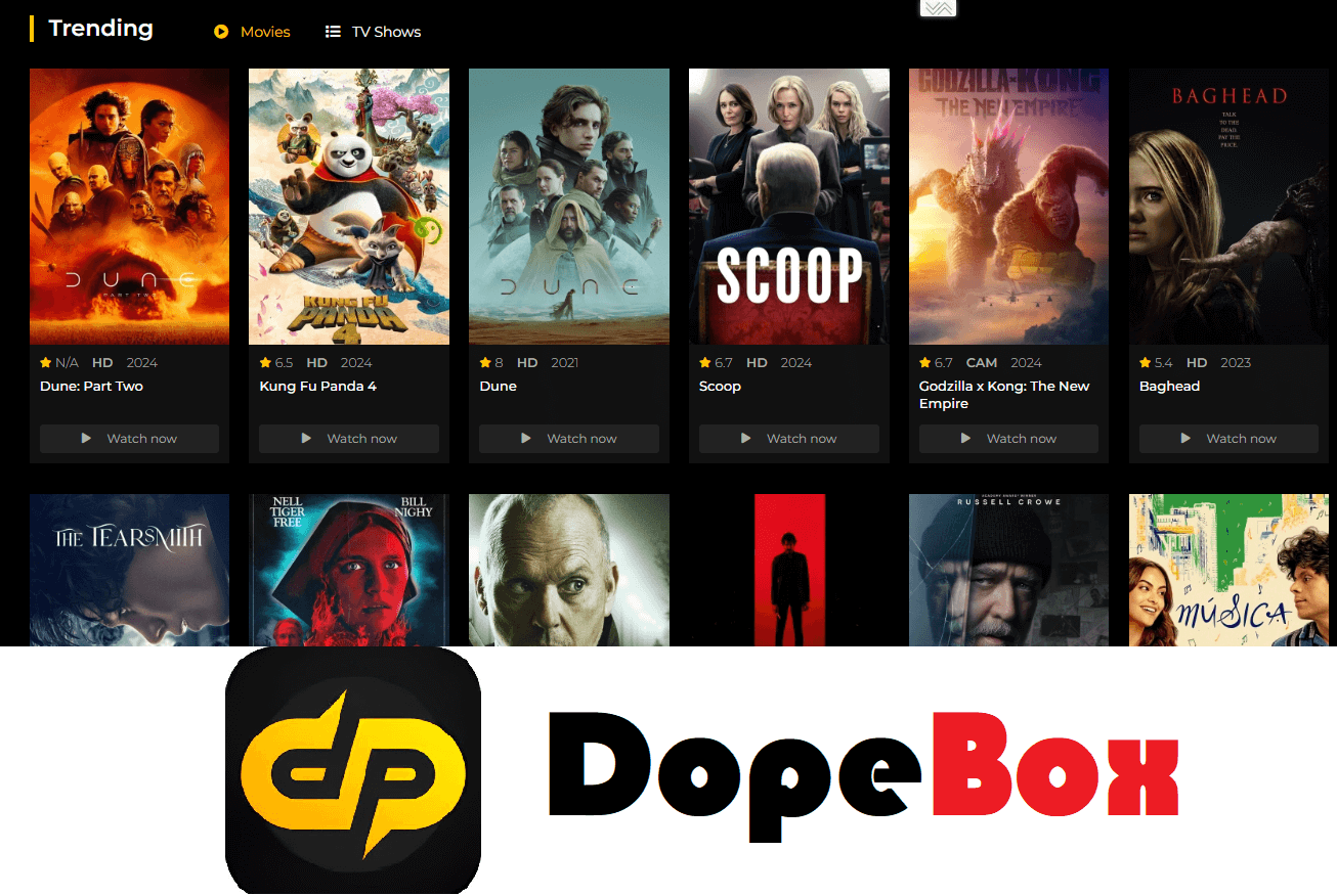 DopeBox app